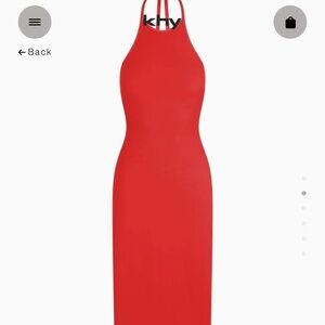KHY Scarlet Backless Dress